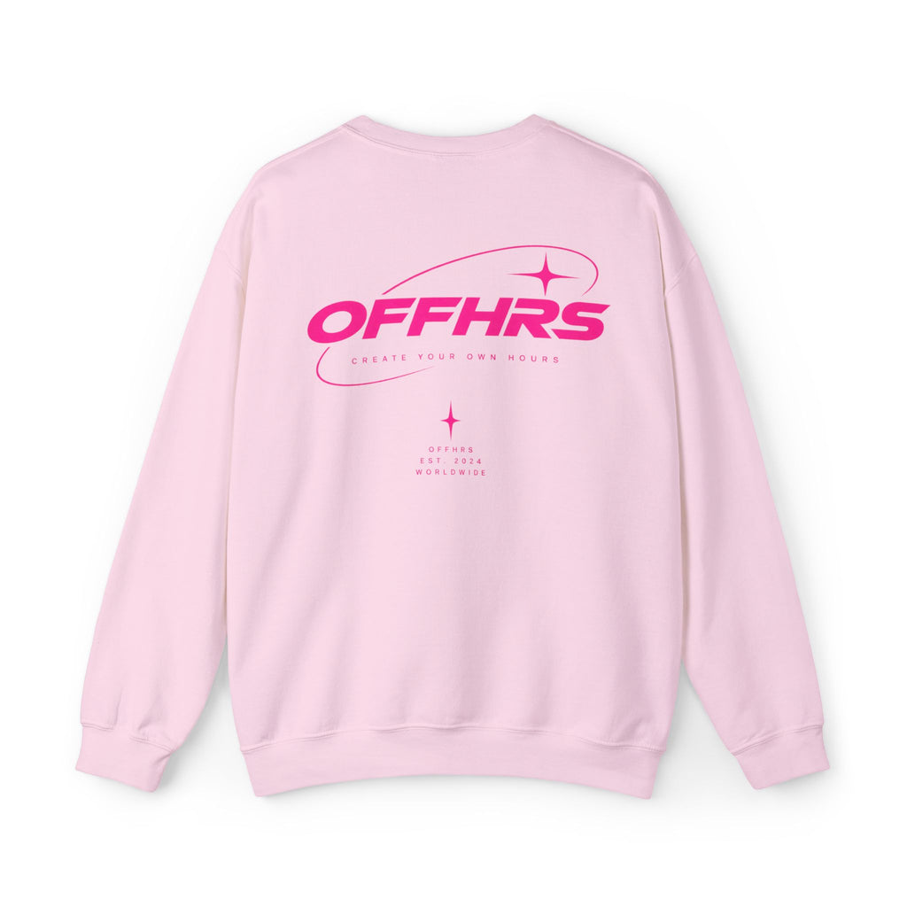OFFHRS Pink graphic Sweater
