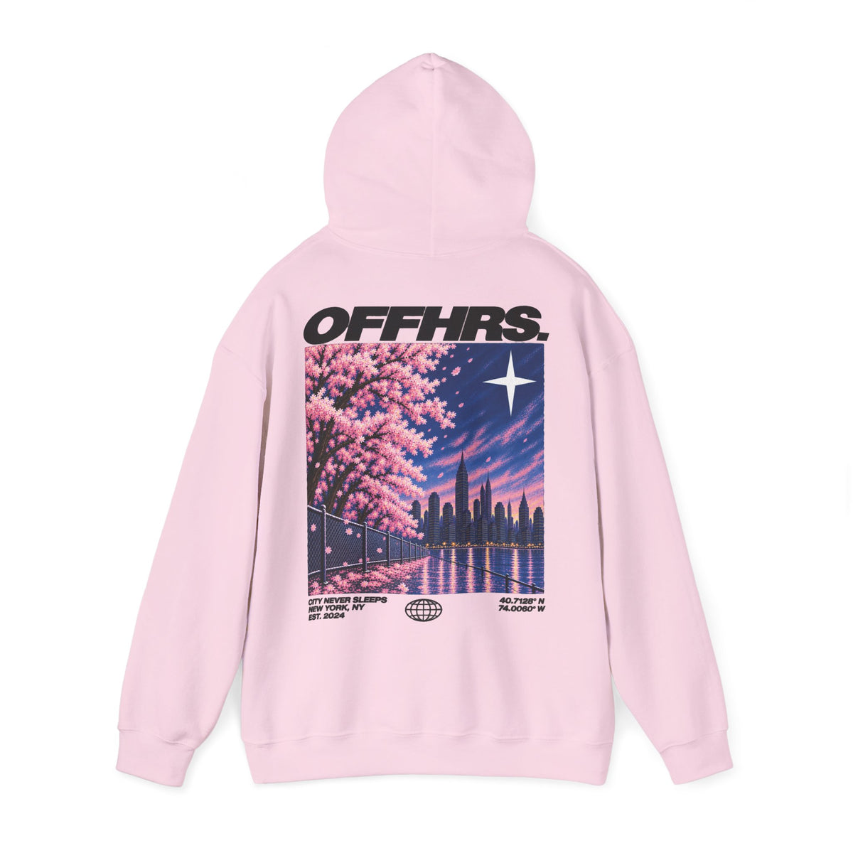 OFFHRS Sakura Graphic Hoodie