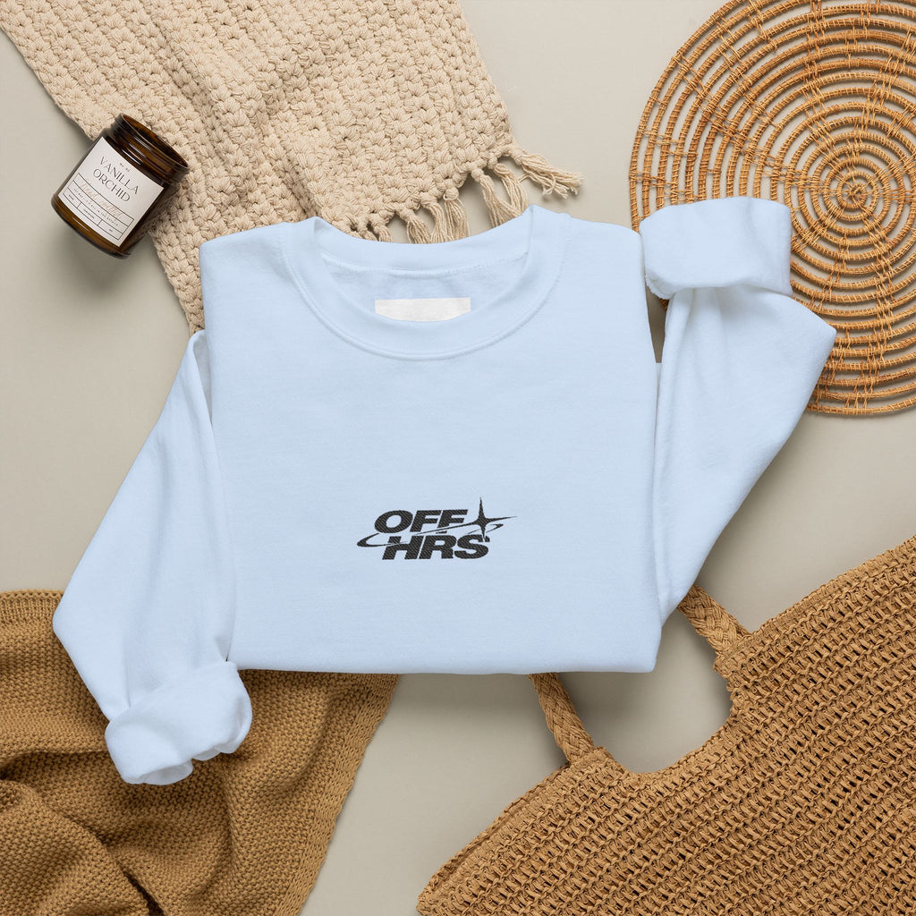OFFHRS STITCHED Minimalistic Sweater (Light Colors)