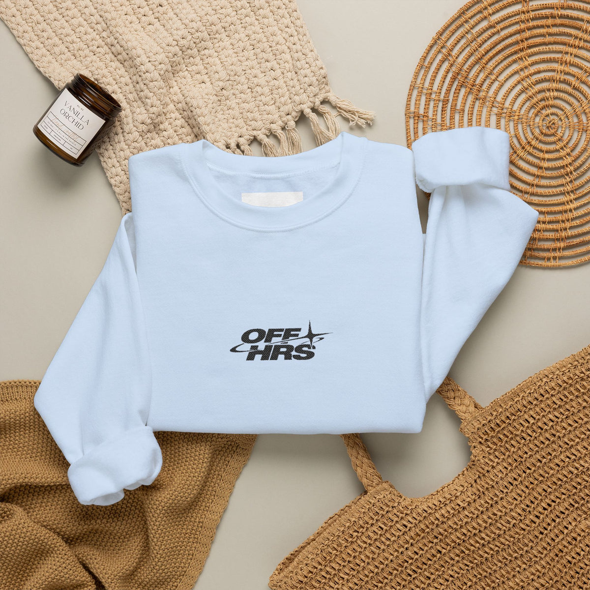 OFFHRS STITCHED Minimalistic Sweater (Light Colors)