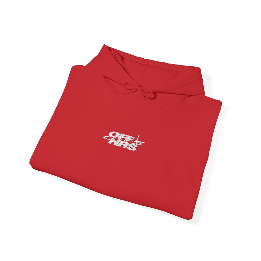 OFFHRS STITCHED Minimalistic Hoodie (Dark Colors)