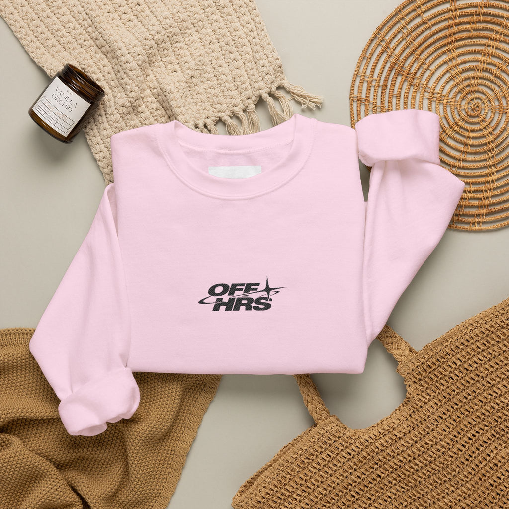 OFFHRS STITCHED Minimalistic Sweater (Light Colors)