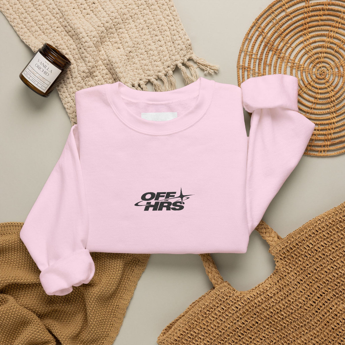 OFFHRS STITCHED Minimalistic Sweater (Light Colors)