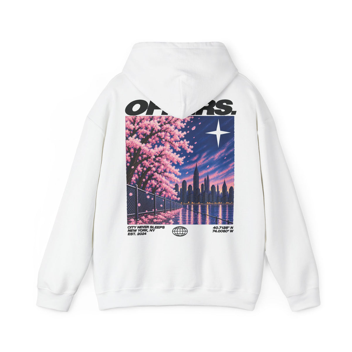 OFFHRS Sakura Graphic Hoodie