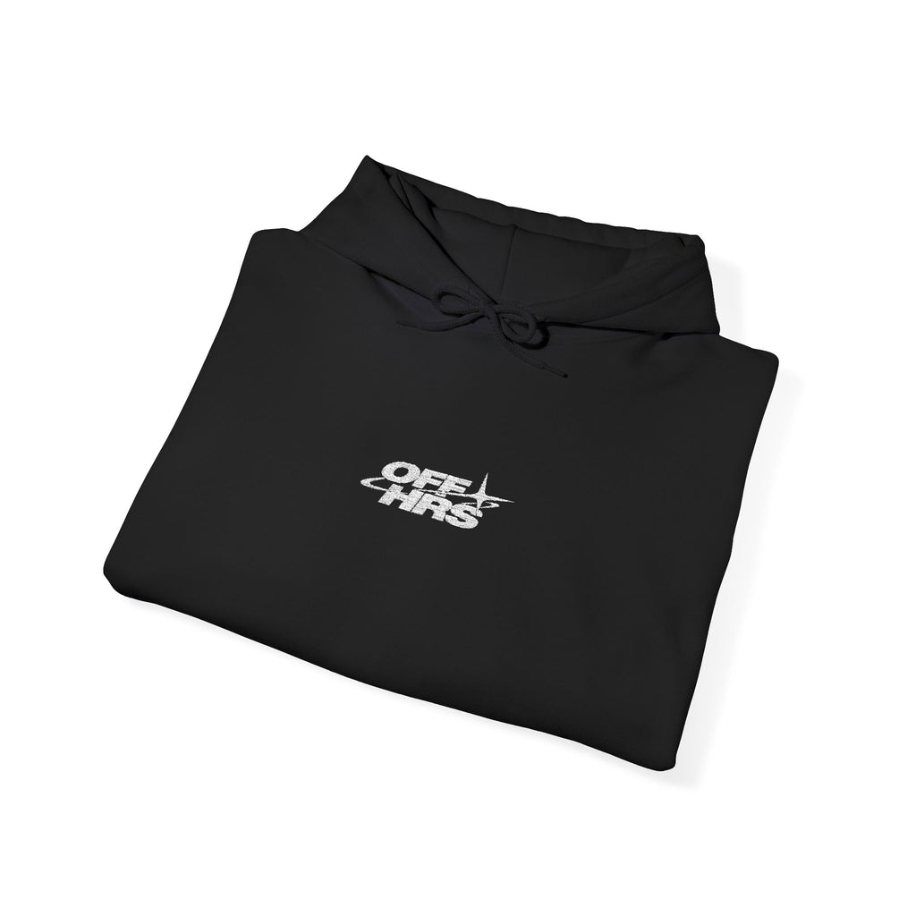 OFFHRS STITCHED Minimalistic Hoodie (Dark Colors)