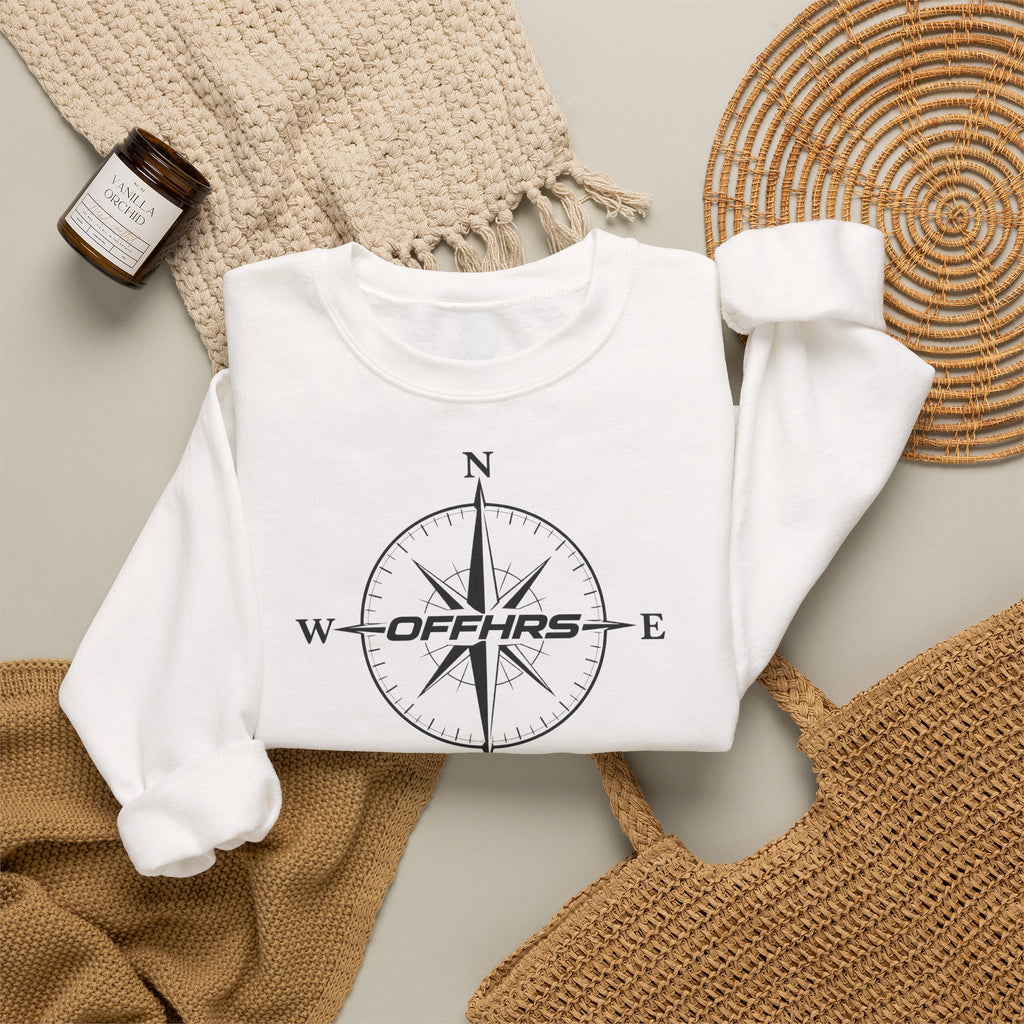 OFFHRS Compass Graphic Sweater