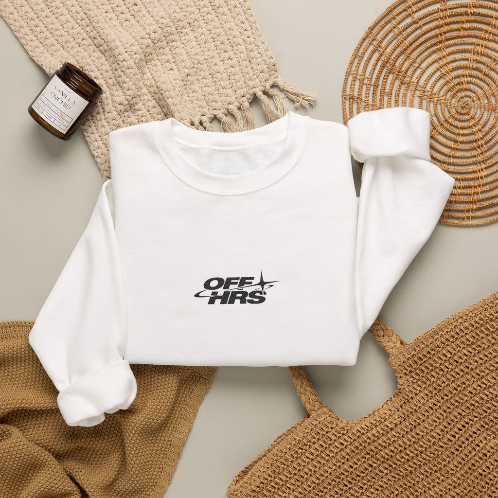 OFFHRS STITCHED Minimalistic Sweater (Light Colors)