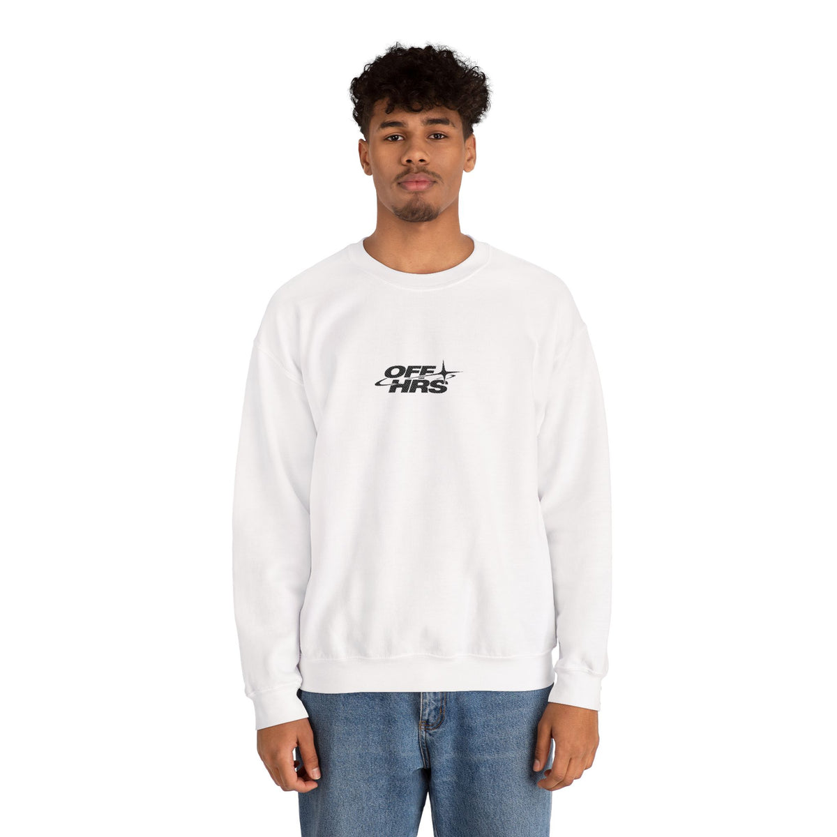 OFFHRS STITCHED Minimalistic Sweater (Light Colors)