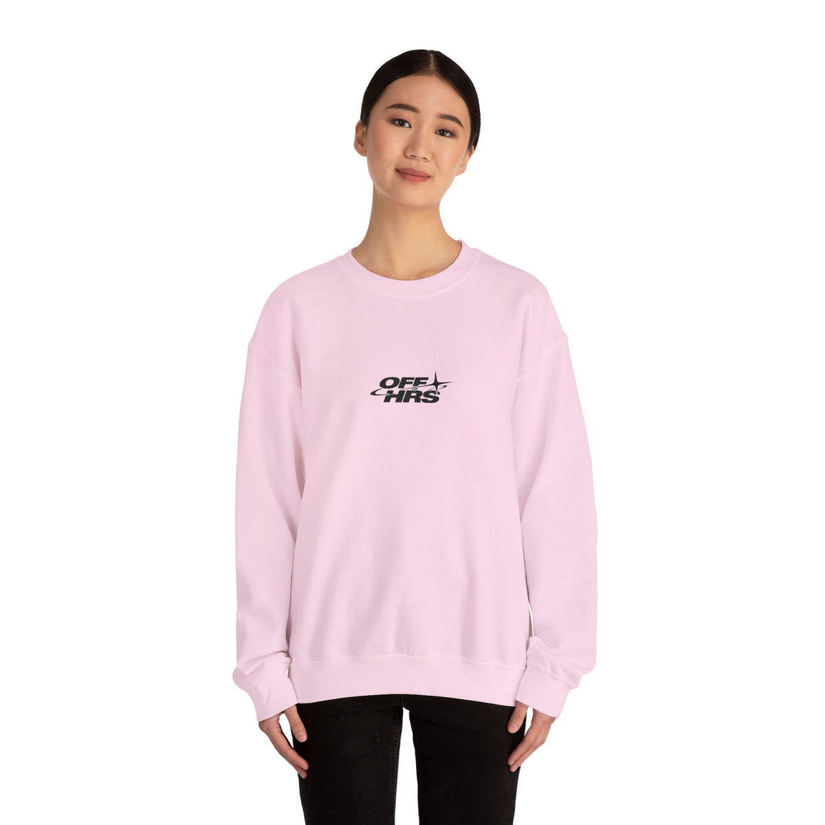 OFFHRS STITCHED Minimalistic Sweater (Light Colors)