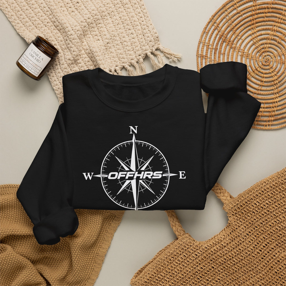 OFFHRS Compass Graphic Sweater