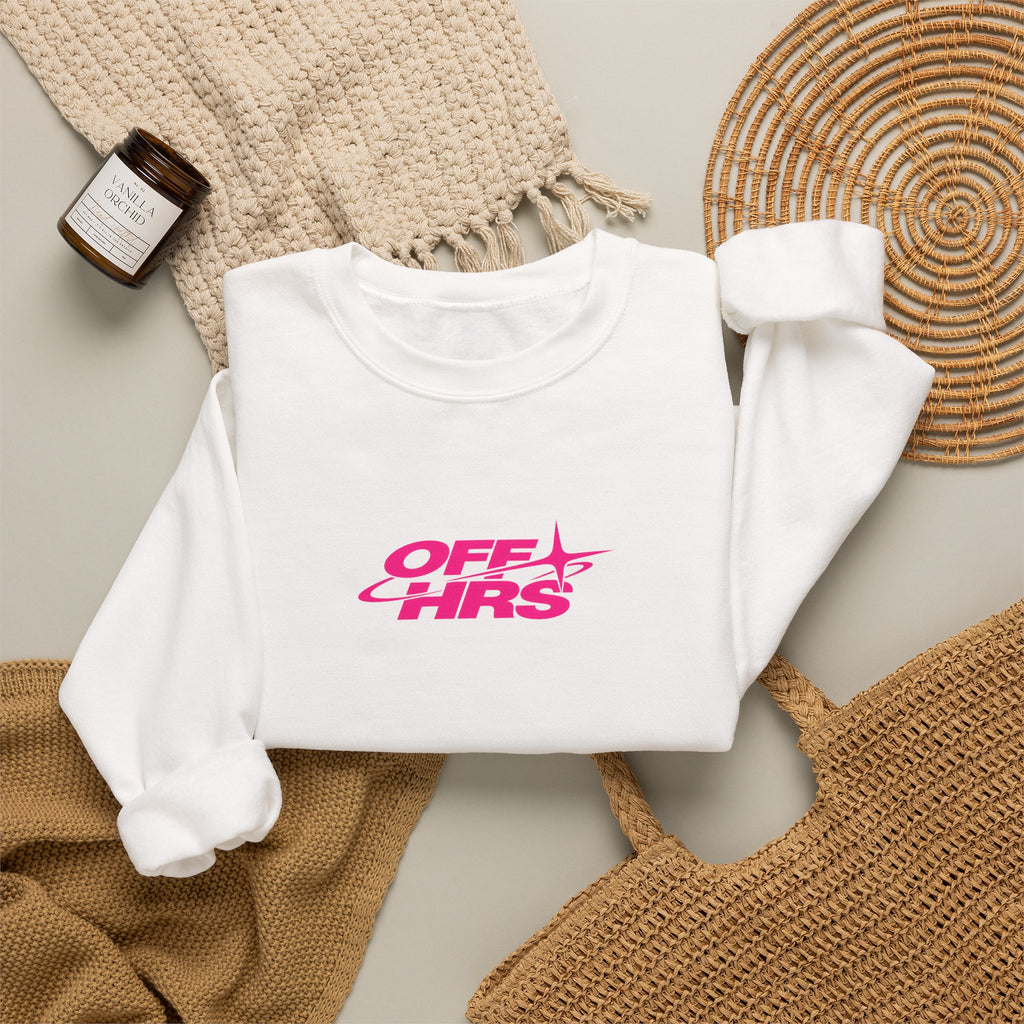 OFFHRS Pink graphic Sweater