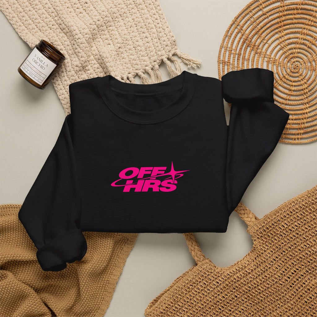 OFFHRS Pink graphic Sweater