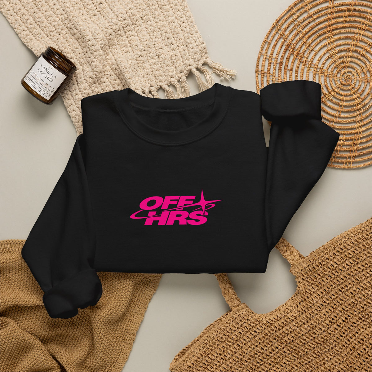 OFFHRS Pink graphic Sweater
