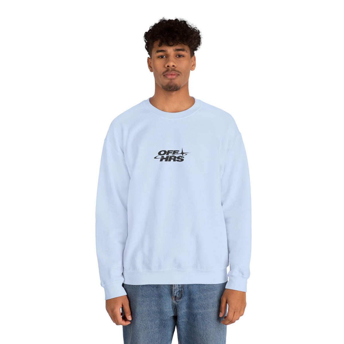 OFFHRS STITCHED Minimalistic Sweater (Light Colors)