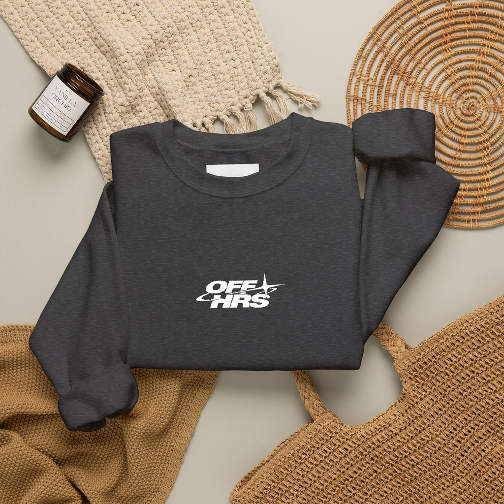 OFFHRS STITCHED Minimalistic Sweater (Dark Colors)