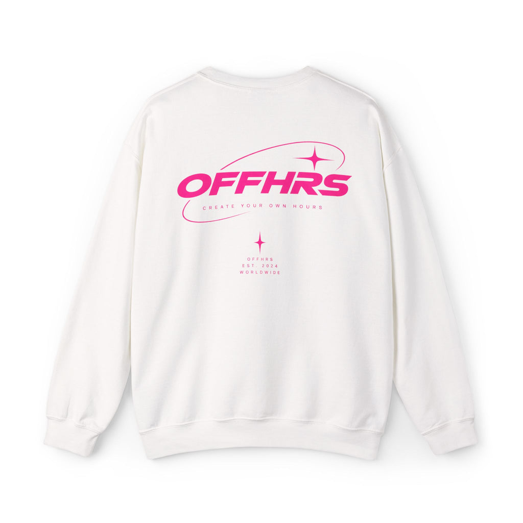 OFFHRS Pink graphic Sweater