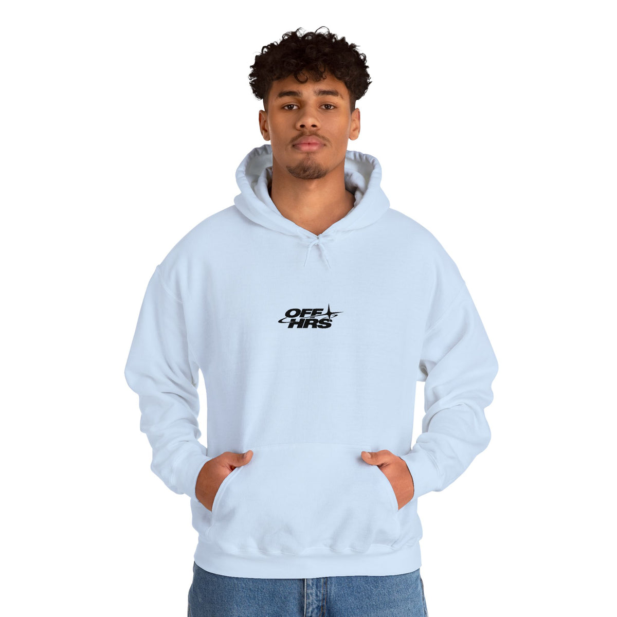 OFFHRS STITCHED Minimalistic Hoodie (Light Colors)