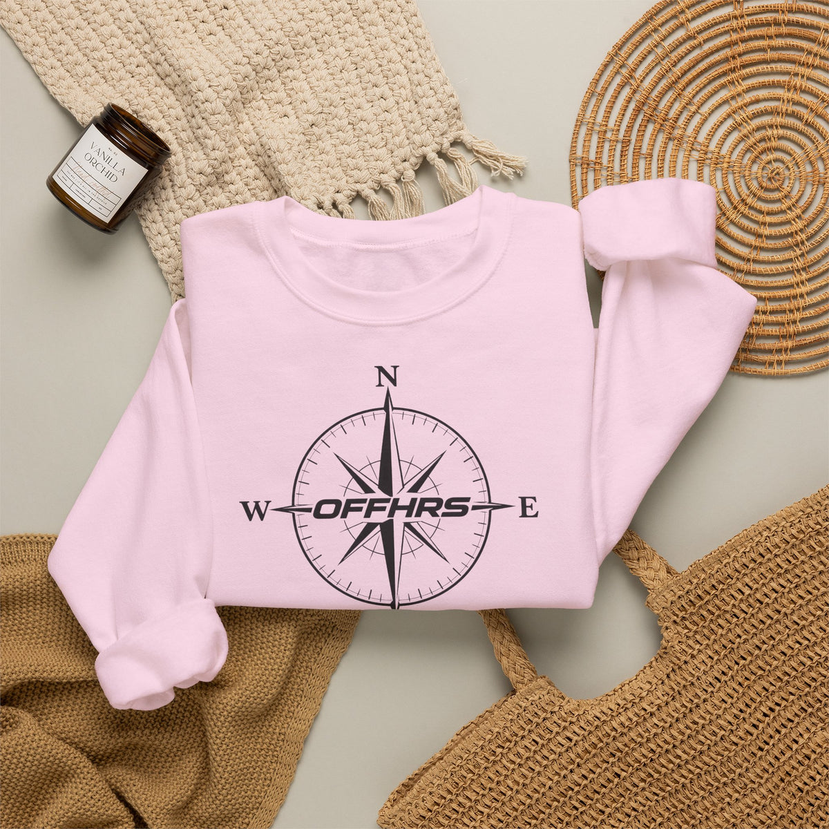 OFFHRS Compass Graphic Sweater